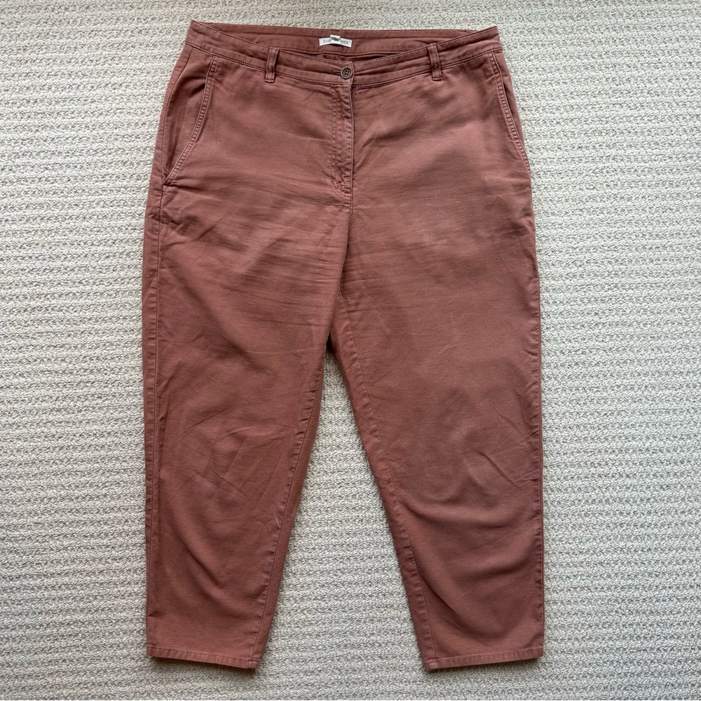 Eileen Fisher Organic Cotton Hemp Blend Pants